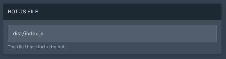 Bot JS File Bot JS File