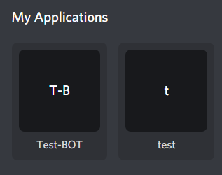 My Applications My Applications