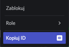 Kopiuj ID Kopiuj ID