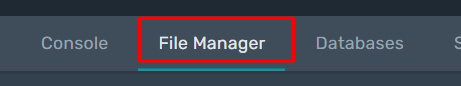 File Manager File Manager